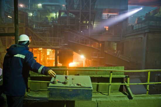 Work in Oskol electrometallurgical plant