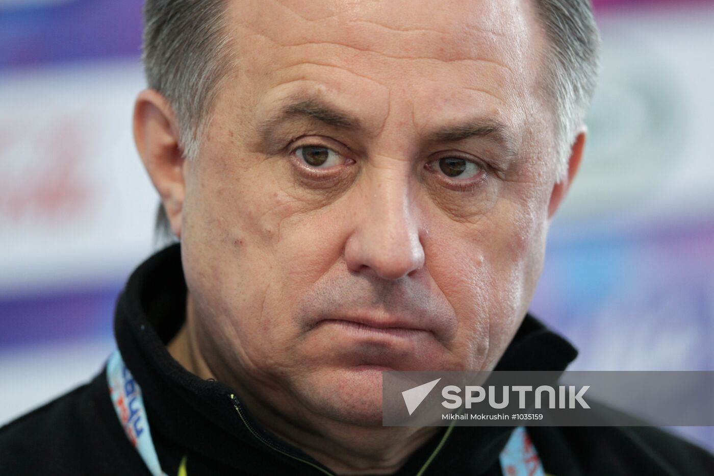 Vitaly Mutko and Vladimir Potanin hold news conference