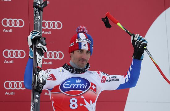 Alpine Skiing. FSI Ski World Cup. Men's downhill