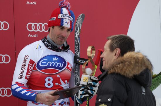 Alpine Skiing. FSI Ski World Cup. Men's downhill