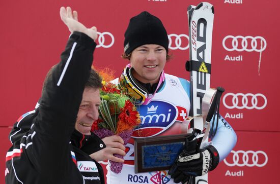 Alpine Skiing. FSI Ski World Cup. Men's downhill
