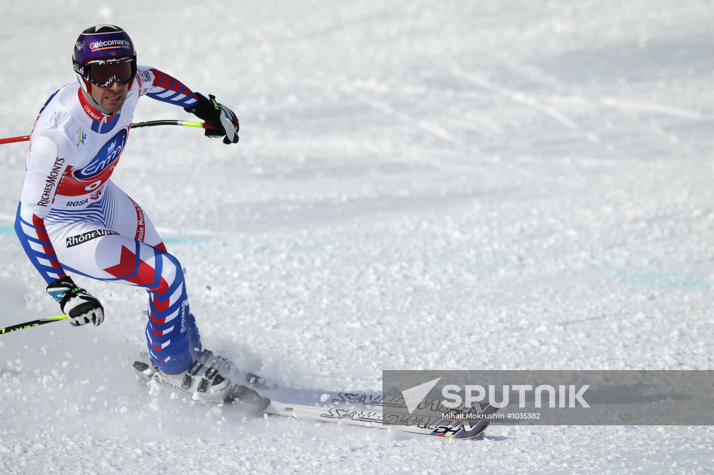 Alpine Skiing. FSI Ski World Cup. Men's downhill