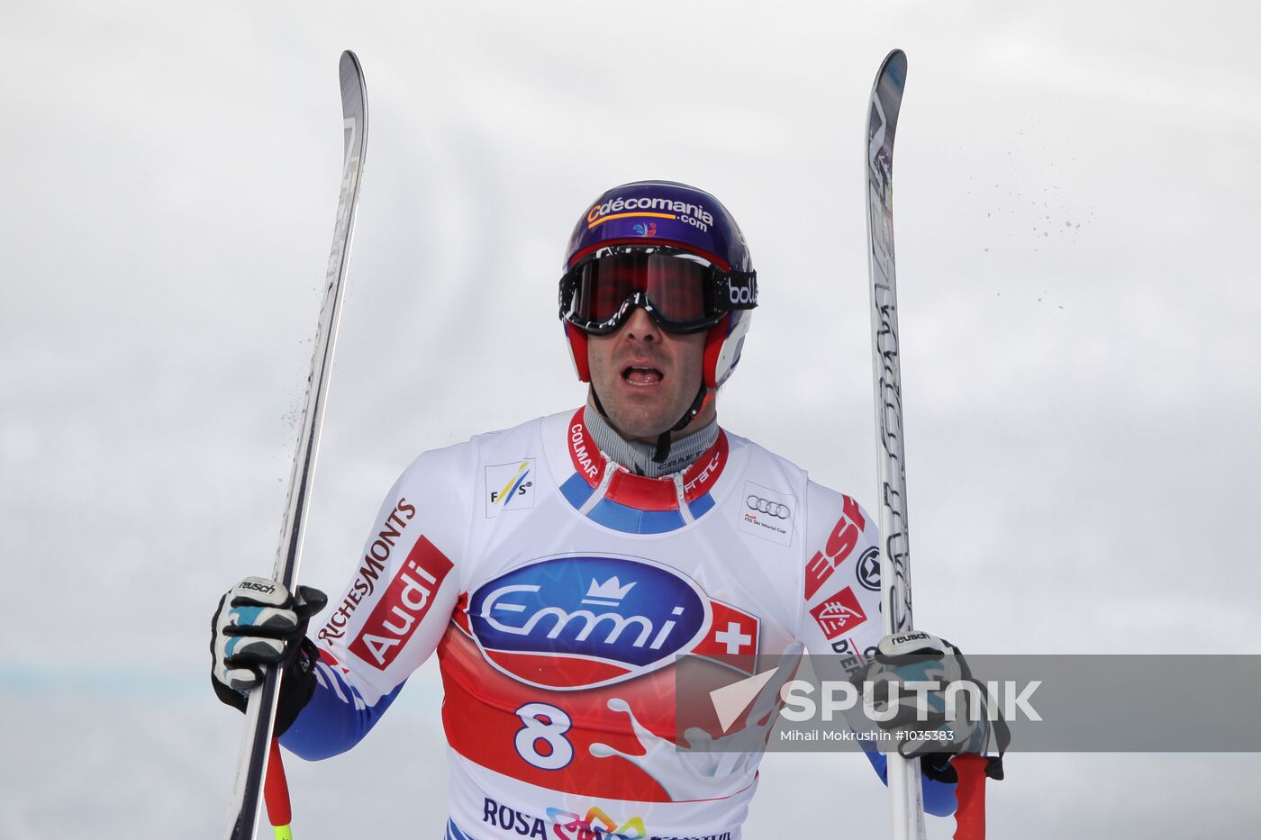 Alpine Skiing. FSI Ski World Cup. Men's downhill