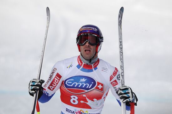 Alpine Skiing. FSI Ski World Cup. Men's downhill