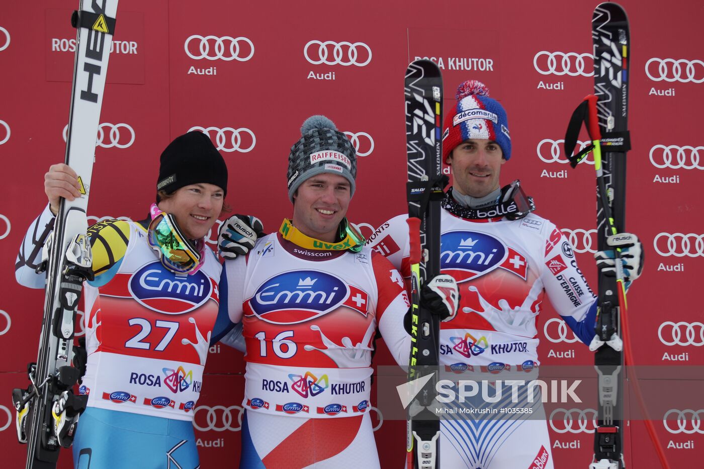 Alpine Skiing. FSI Ski World Cup. Men's downhill