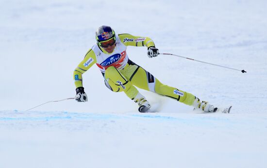 Alpine Skiing. FSI Ski World Cup. Men's downhill