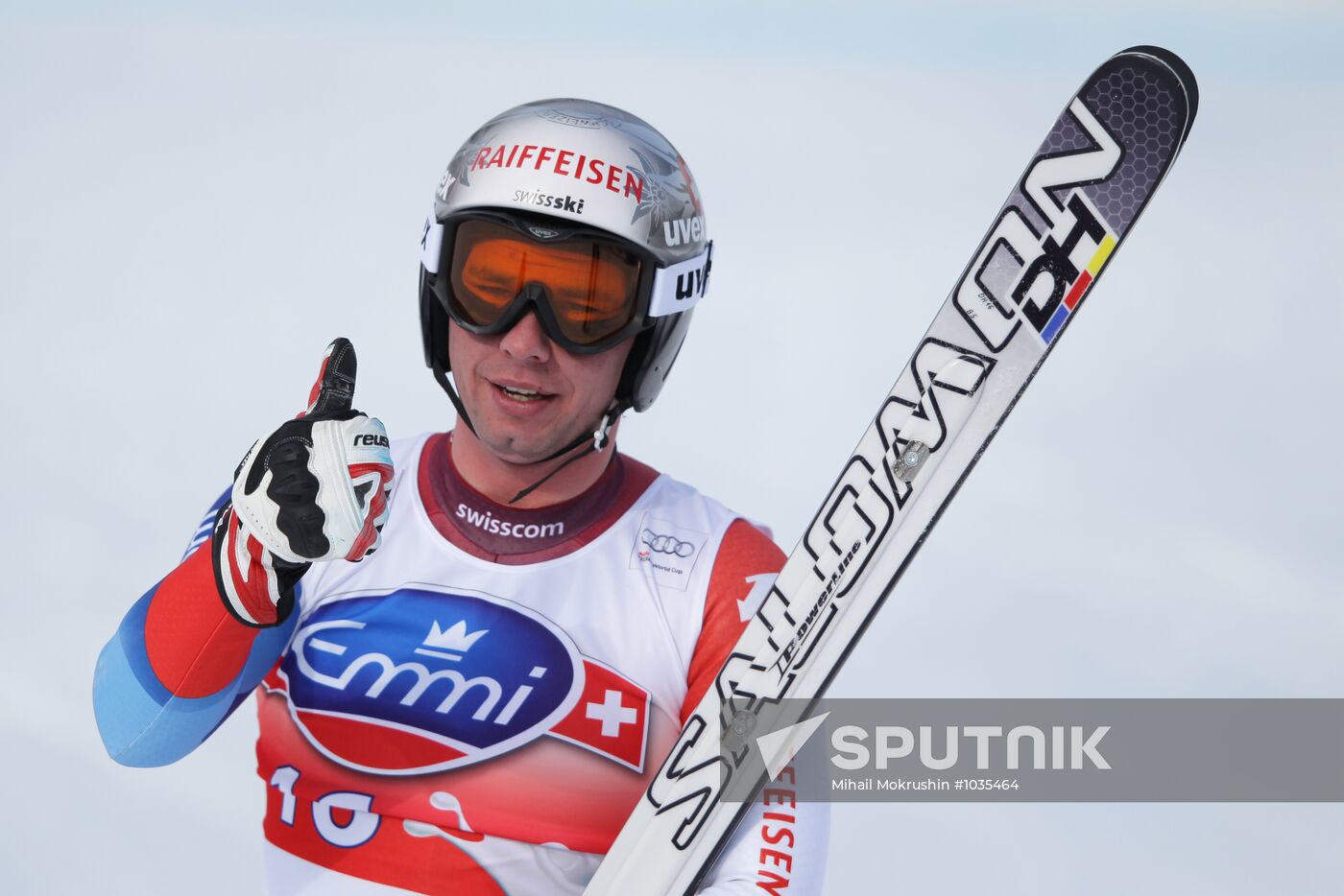 Alpine Skiing. FSI Ski World Cup. Men's downhill