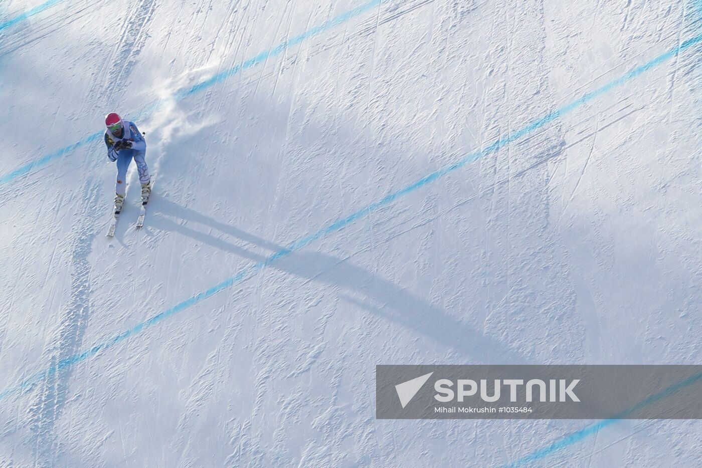 Alpine Skiing. FSI Ski World Cup. Men's downhill