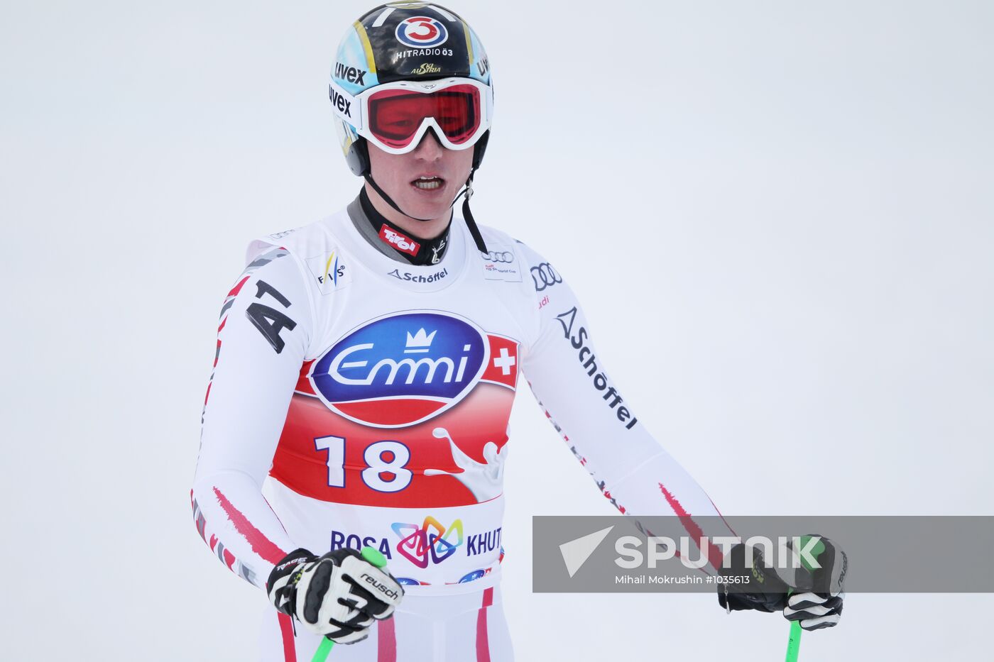 Alpine Skiing. FSI Ski World Cup. Men's downhill
