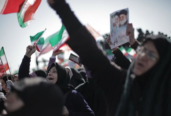 Anniversary of 1979 Islamic revolution in Iran