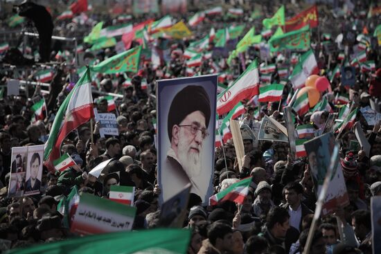 Anniversary of 1979 Islamic revolution in Iran