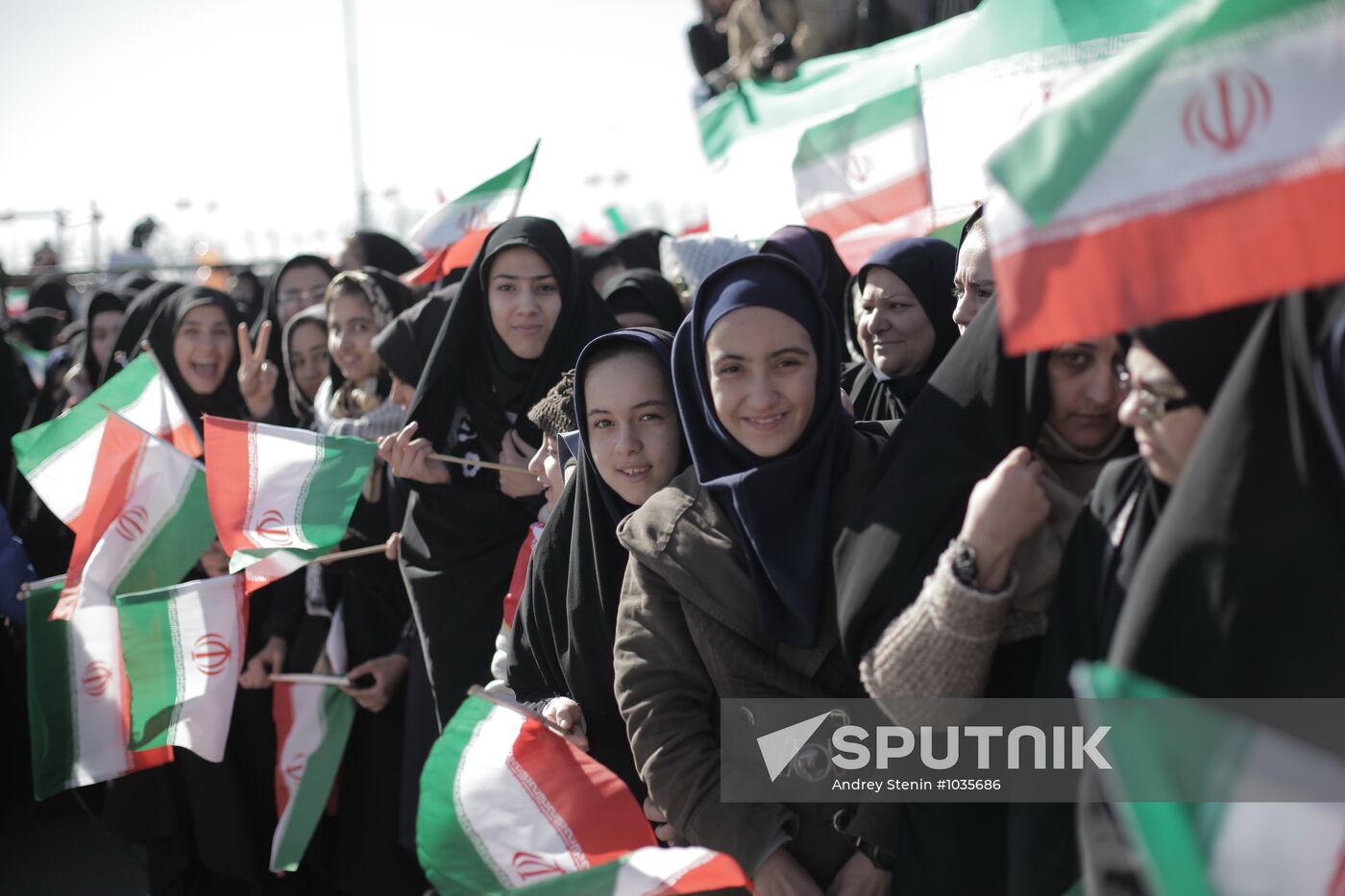 Anniversary of 1979 Islamic revolution in Iran
