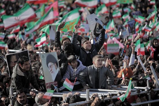 Anniversary of 1979 Islamic revolution in Iran