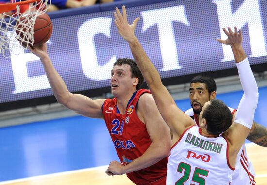 Basketball PBL CSKA - Lokomotiv-Kuban
