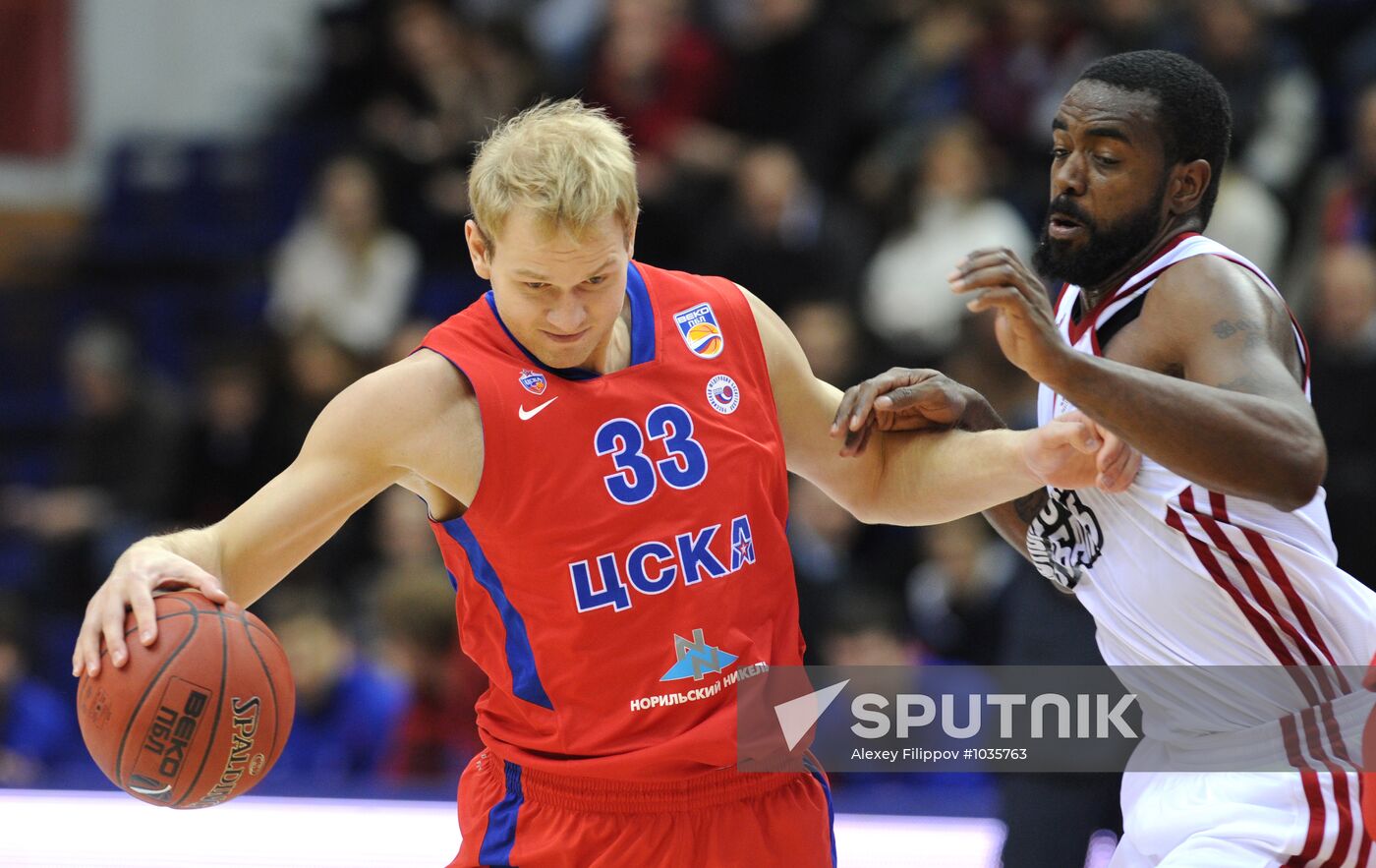 Basketball PBL CSKA - Lokomotiv-Kuban