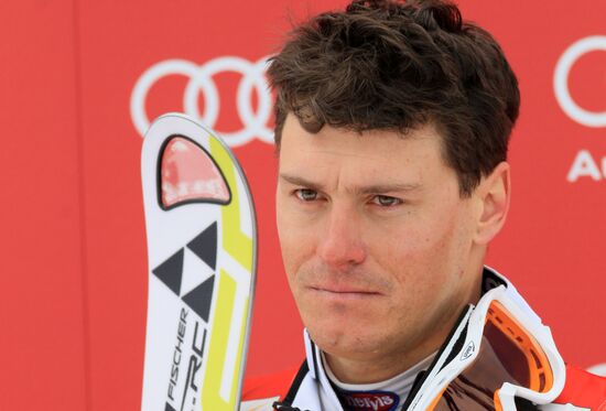 Alpine Skiing. FSI Ski World Cup. Men's super combi