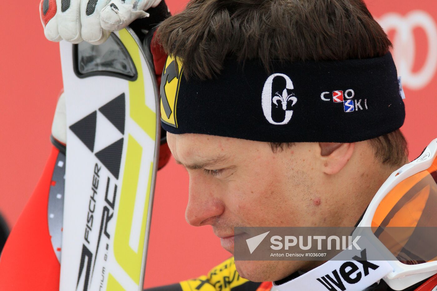 Alpine Skiing. FSI Ski World Cup. Men's super combi