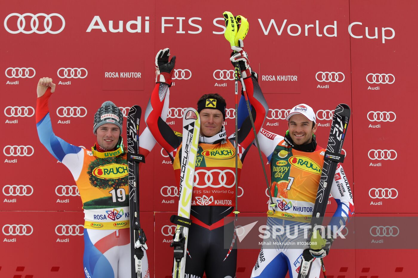 Alpine Skiing. FSI Ski World Cup. Men's super combi