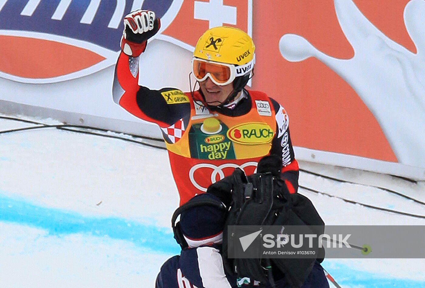 Alpine Skiing. FSI Ski World Cup. Men's super combi