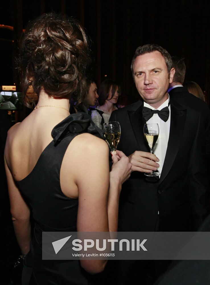 Natalya Vodyanova's Warm Reception charity evening