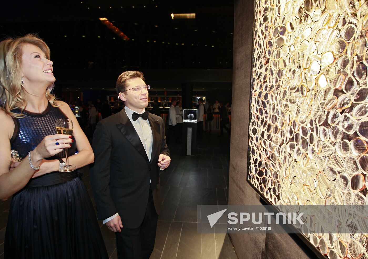 Natalya Vodyanova's Warm Reception charity evening