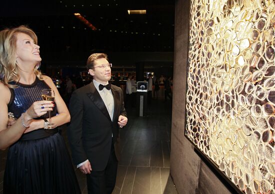 Natalya Vodyanova's Warm Reception charity evening