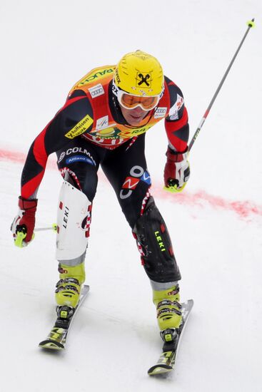 Alpine Skiing. FSI Ski World Cup. Men's super combi