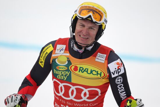 Alpine Skiing. FSI Ski World Cup. Men's super combi
