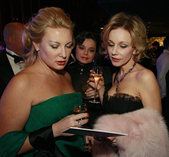 Natalya Vodyanova's Warm Reception charity evening