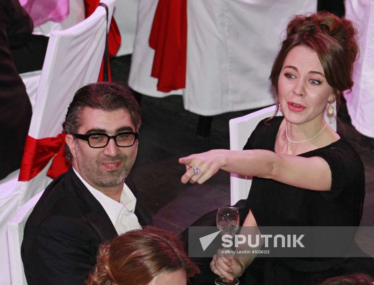 Natalya Vodyanova's Warm Reception charity evening