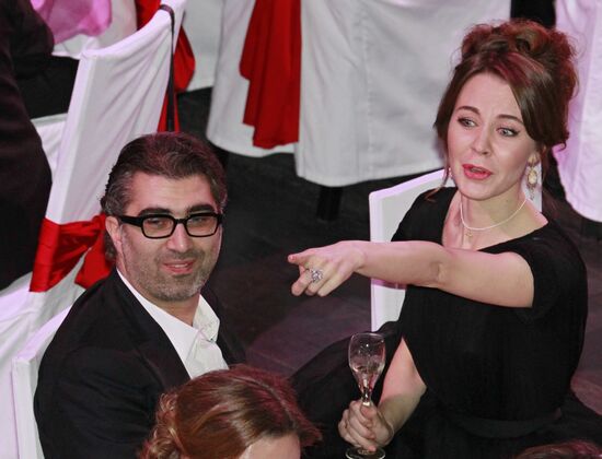 Natalya Vodyanova's Warm Reception charity evening