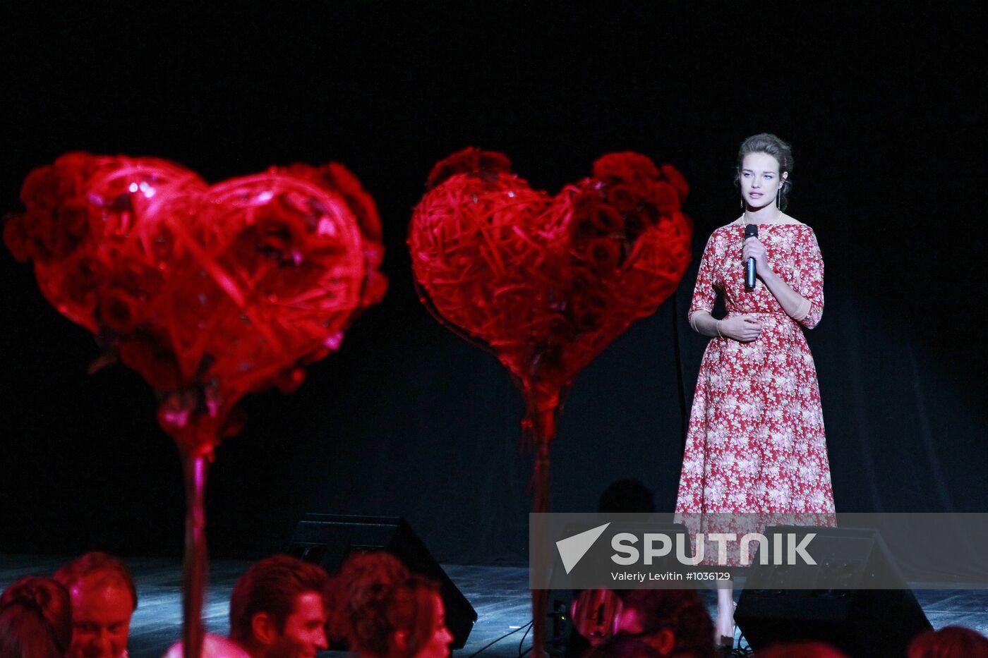 Natalya Vodyanova's Warm Reception charity evening