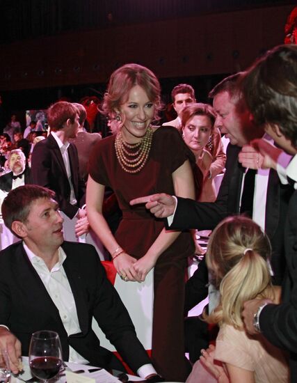 Natalya Vodyanova's Warm Reception charity evening