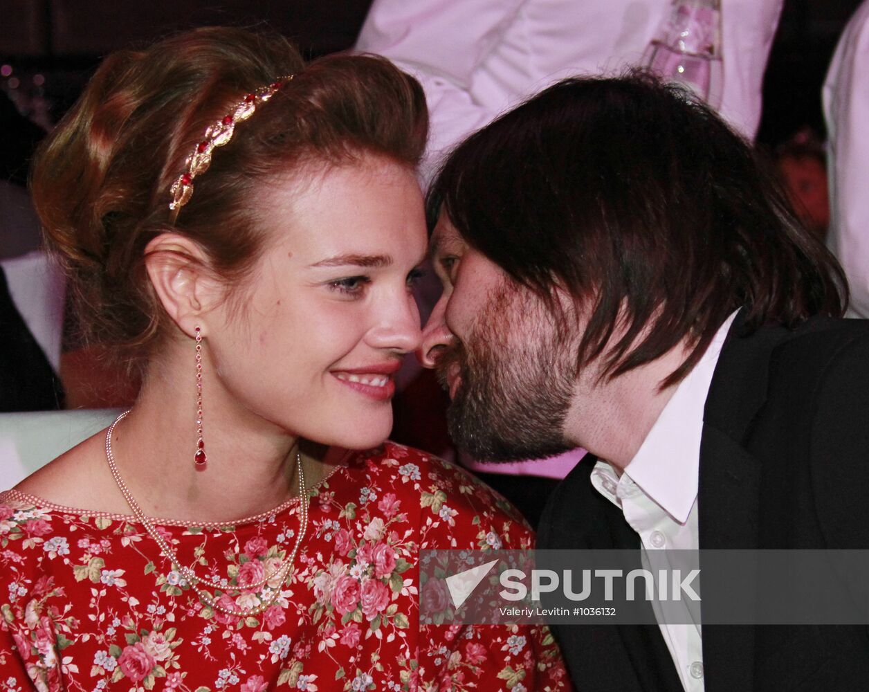 Natalya Vodyanova's Warm Reception charity evening