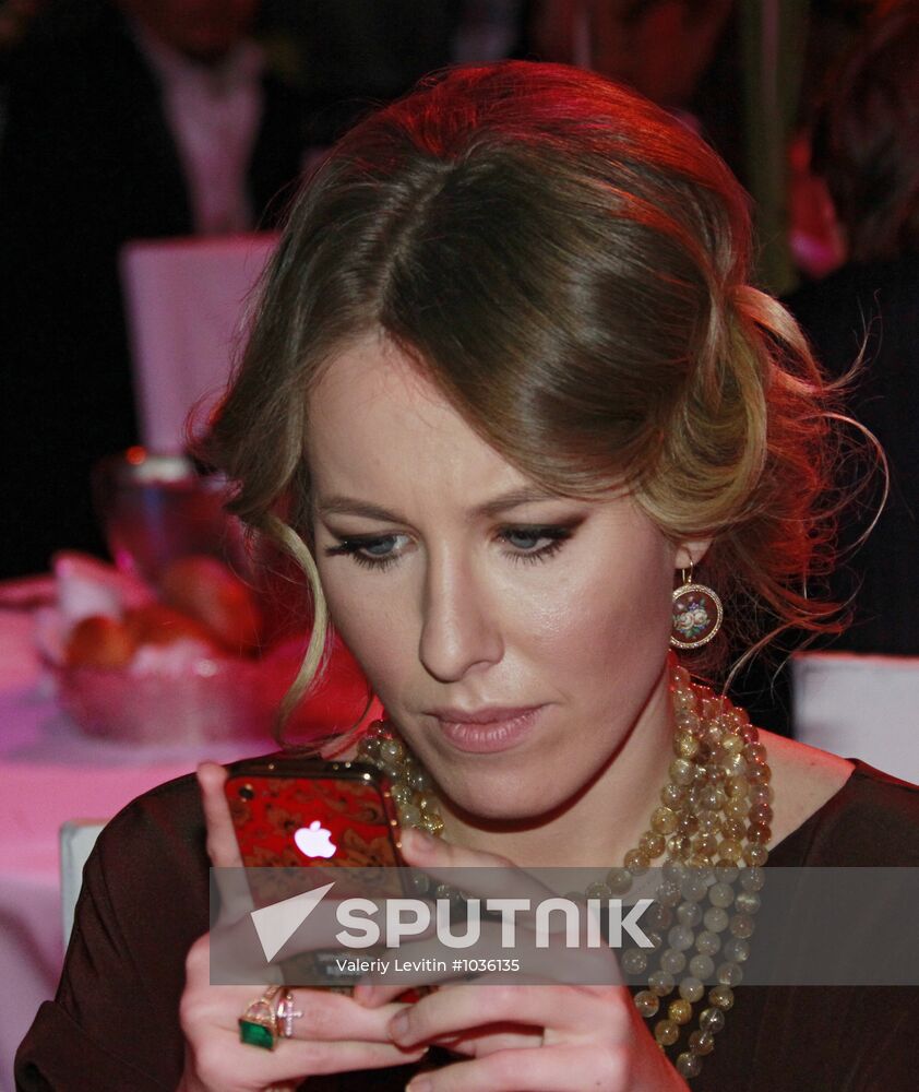 Natalya Vodyanova's Warm Reception charity evening