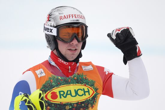 Alpine Skiing. FSI Ski World Cup. Men's super combi