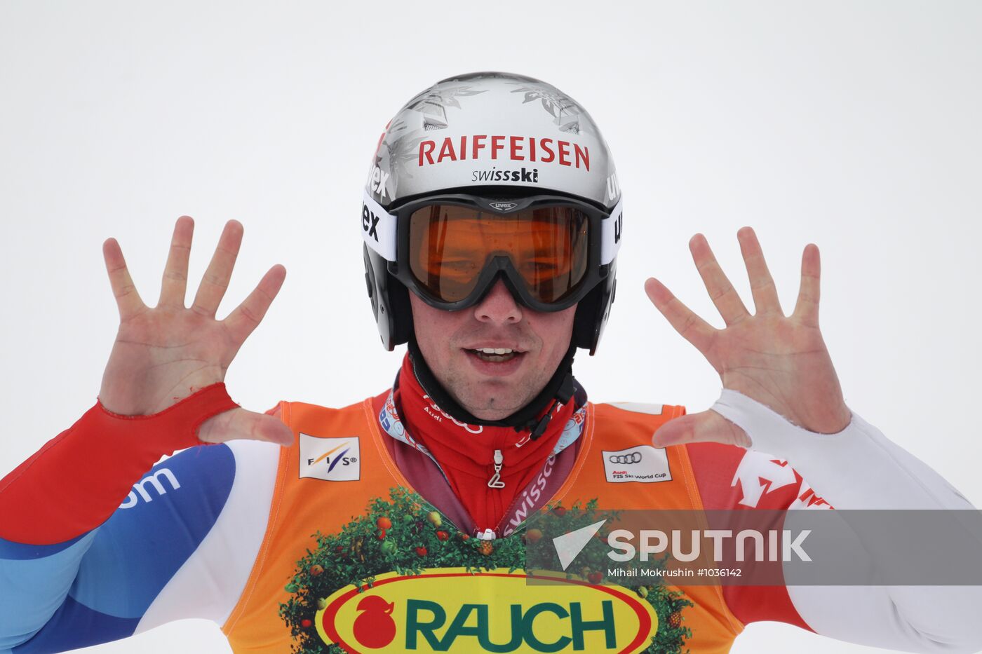 Alpine Skiing. FSI Ski World Cup. Men's super combi