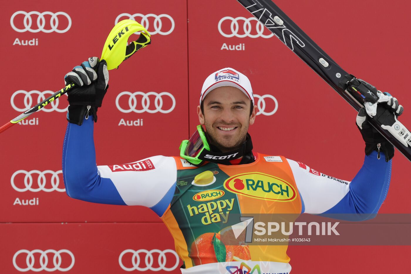 Alpine Skiing. FSI Ski World Cup. Men's super combi