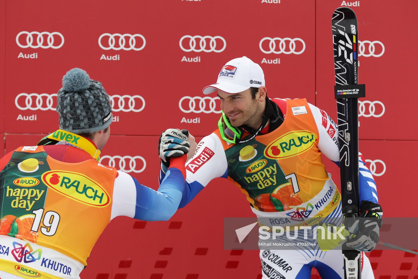 Alpine Skiing. FSI Ski World Cup. Men's super combi