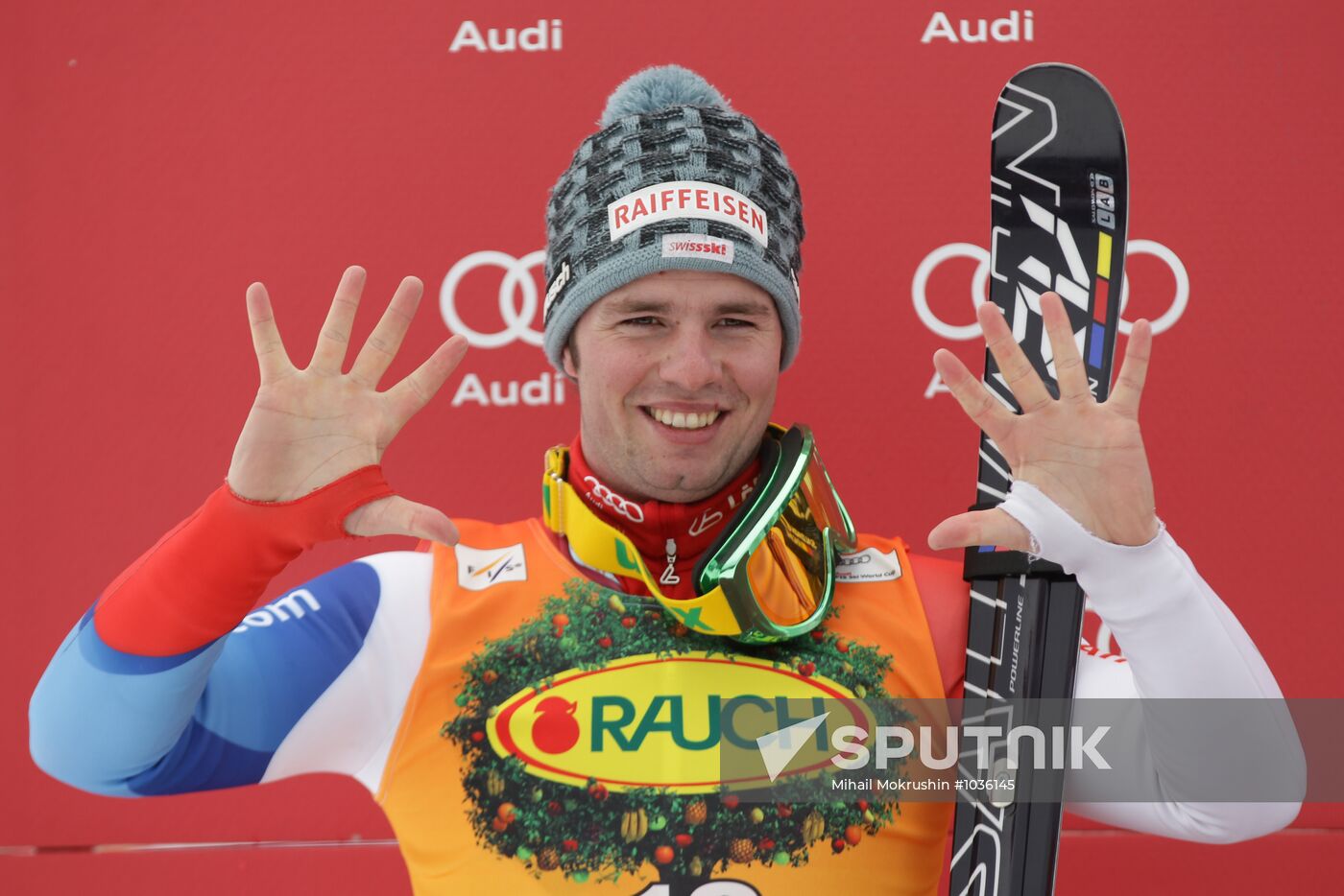 Alpine Skiing. FSI Ski World Cup. Men's super combi