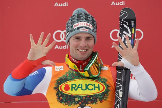 Alpine Skiing. FSI Ski World Cup. Men's super combi