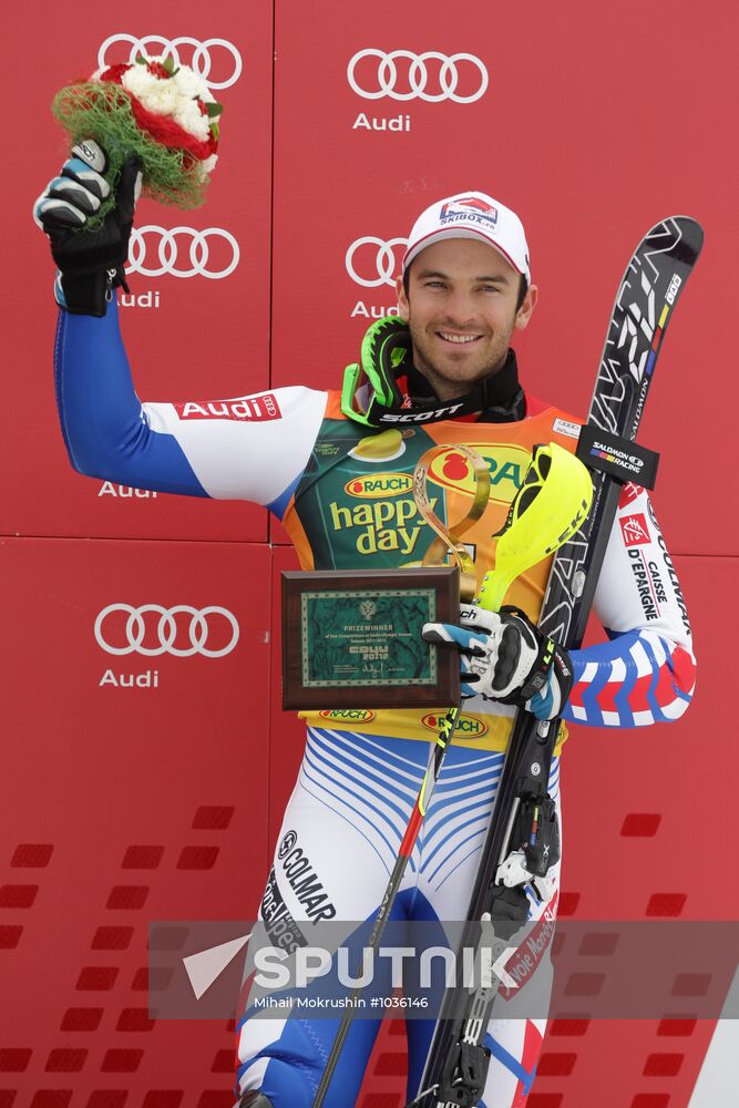 Alpine Skiing. FSI Ski World Cup. Men's super combi