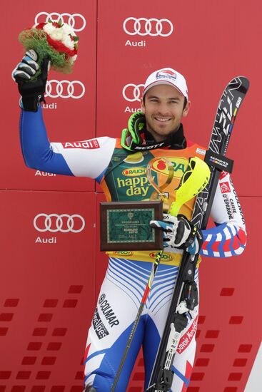Alpine Skiing. FSI Ski World Cup. Men's super combi