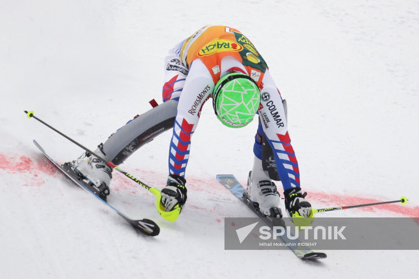 Alpine Skiing. FSI Ski World Cup. Men's super combi