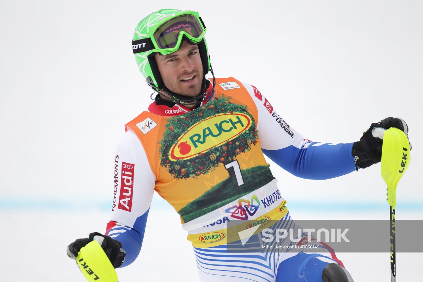 Alpine Skiing. FSI Ski World Cup. Men's super combi