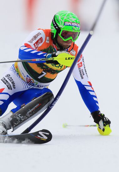 Alpine Skiing. FSI Ski World Cup. Men's super combi