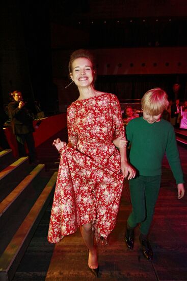 Natalya Vodyanova's Warm Reception charity evening