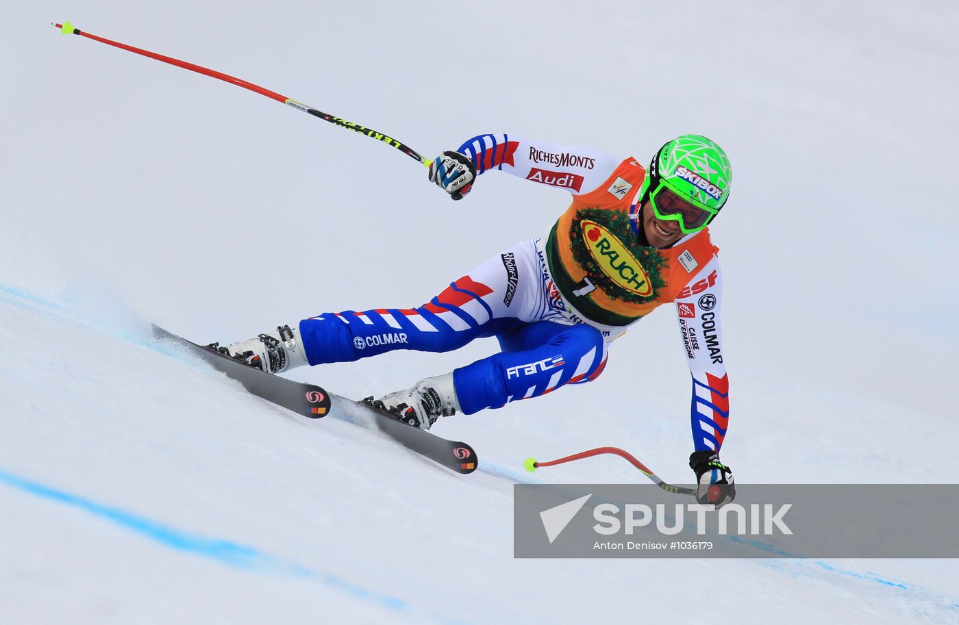 Alpine Skiing. FSI Ski World Cup. Men's super combi