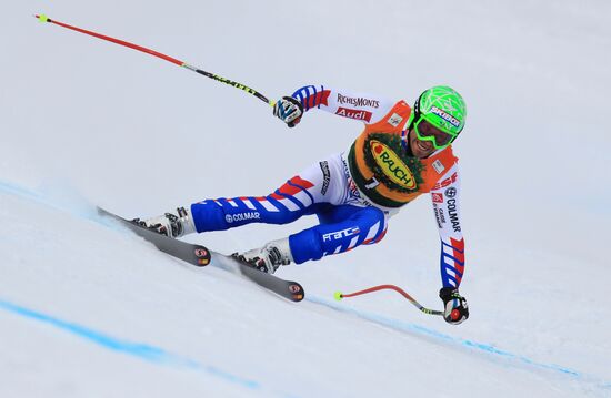 Alpine Skiing. FSI Ski World Cup. Men's super combi