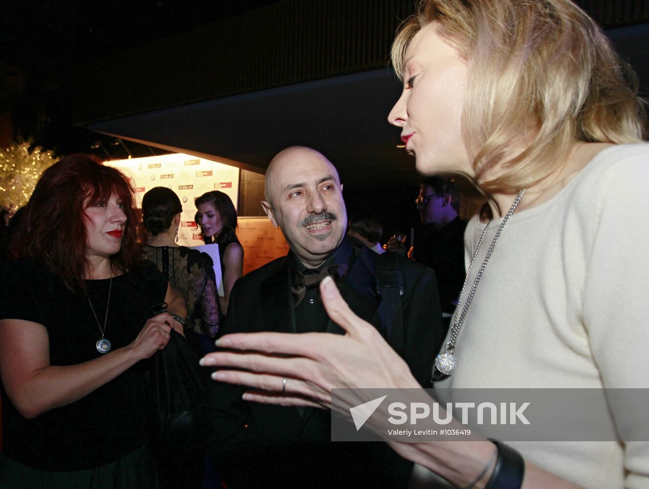 Natalya Vodyanova's Warm Reception charity evening